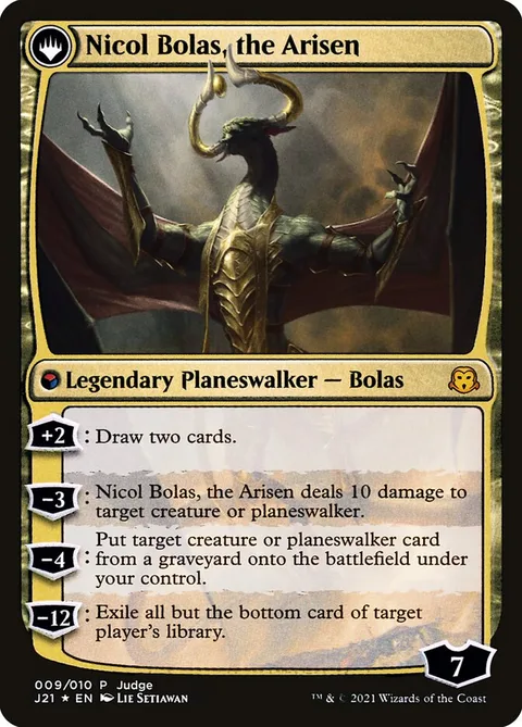 Nicol Bolas, the Ravager // Nicol Bolas, the Arisen – Rückseite