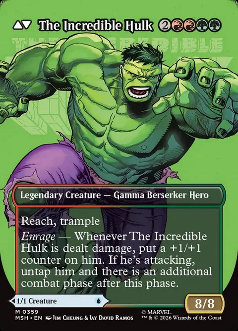Bruce Banner // The Incredible Hulk – Rückseite
