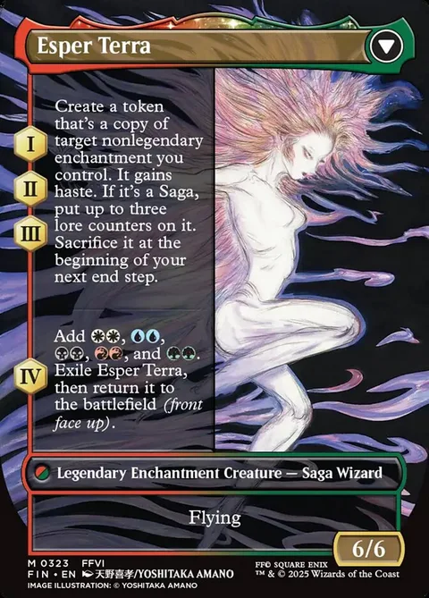 Terra, Magical Adept // Esper Terra – Rückseite