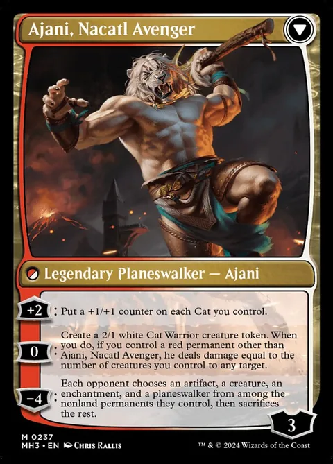 Ajani, Nacatl Pariah // Ajani, Nacatl Avenger – Rückseite