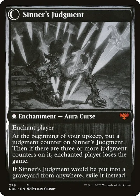 Faithbound Judge // Sinner's Judgment – Rückseite