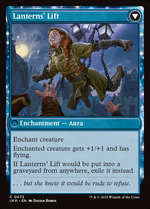 Lantern Bearer // Lanterns' Lift – Achterkant