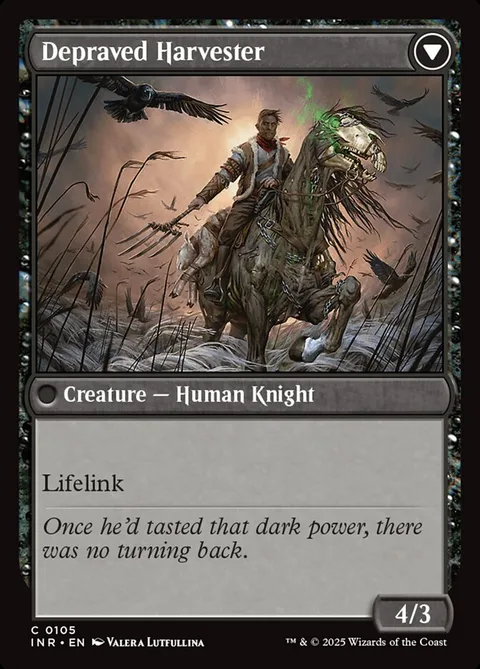 Desperate Farmer // Depraved Harvester – Rückseite