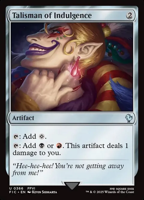 Talisman of Indulgence