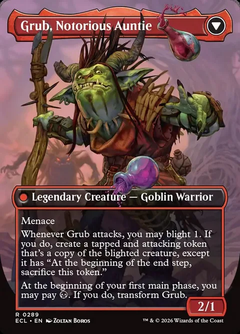 Grub, Storied Matriarch // Grub, Notorious Auntie – Rückseite
