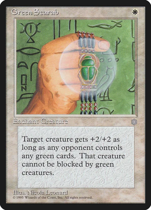 Green Scarab