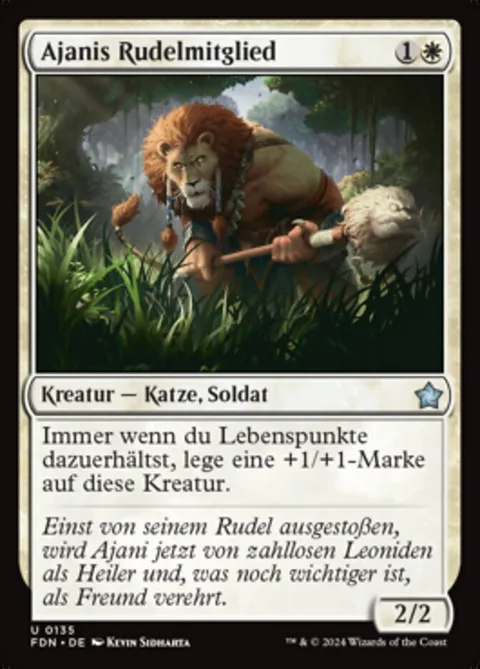 Ajani's Pridemate