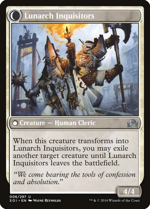 Avacynian Missionaries / Lunarch Inquisitors – Rückseite