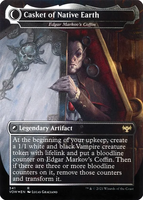 Edgar, Charmed Groom // Edgar Markov's Coffin – Rückseite