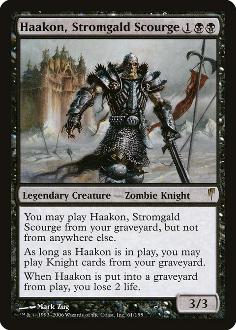 Haakon, Stromgald Scourge