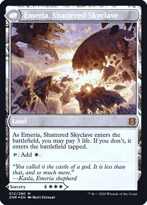 Emeria's Call // Emeria, Shattered Skyclave – Rückseite