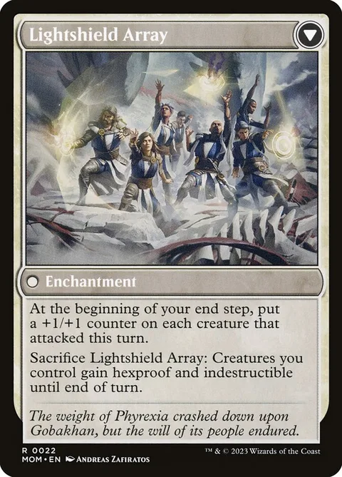 Invasion of Gobakhan // Lightshield Array – Rückseite