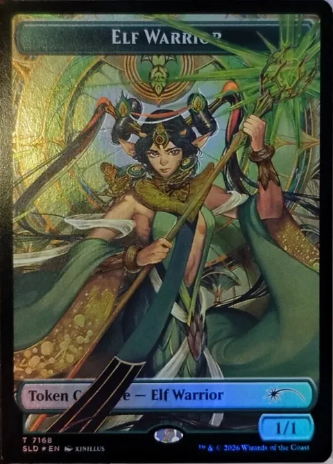 Elf Warrior Token (Green 1/1)