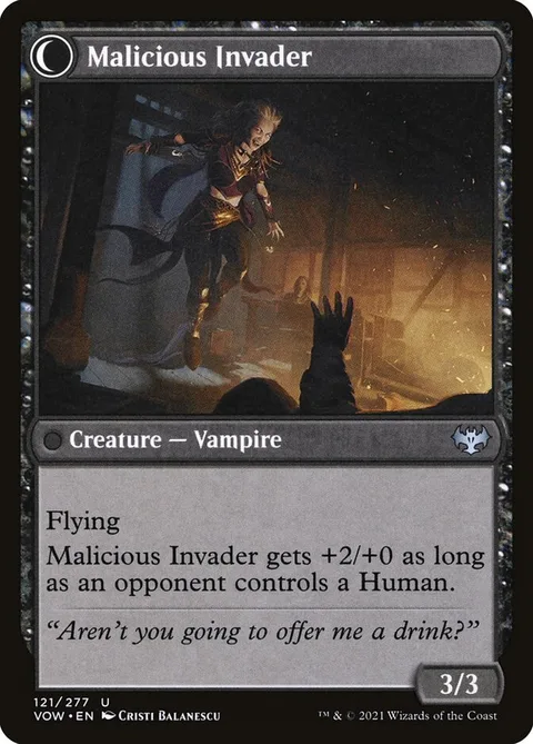 Innocent Traveler // Malicious Invader – Rückseite