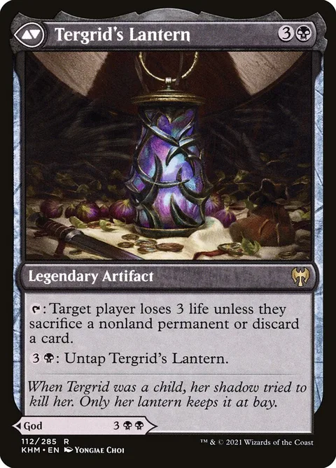 Tergrid, God of Fright // Tergrid's Lantern – Rückseite