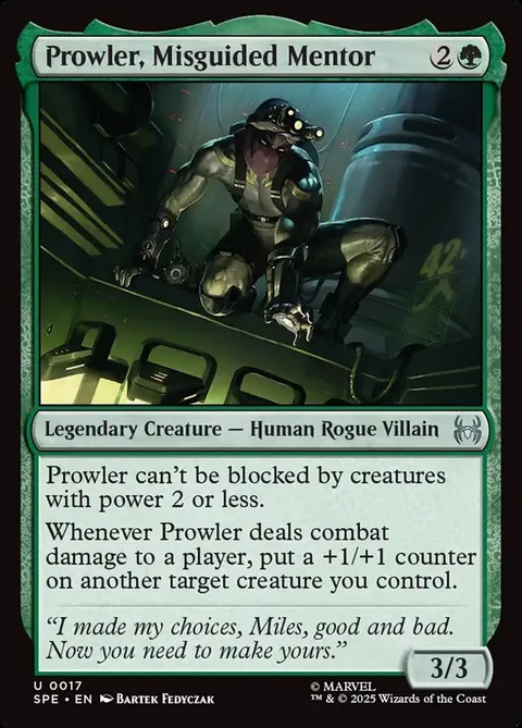 Prowler, Misguided Mentor
