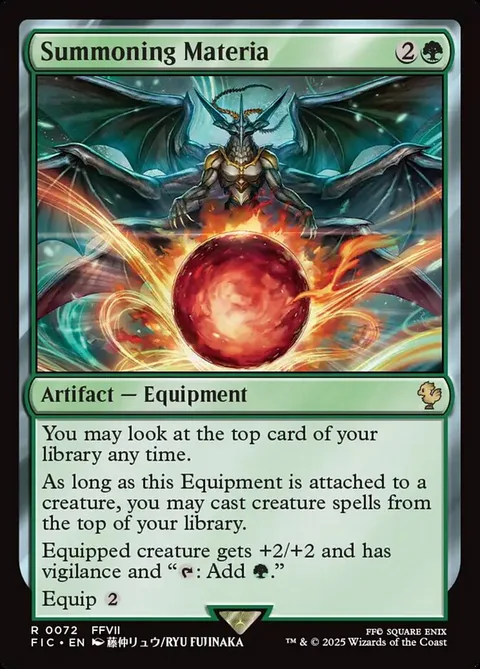 Summoning Materia
