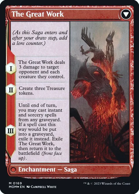 Urabrask // The Great Work – Rückseite