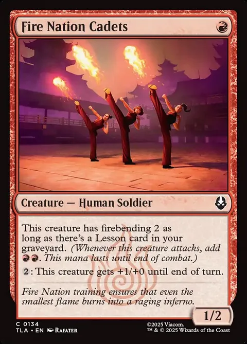 Fire Nation Cadets