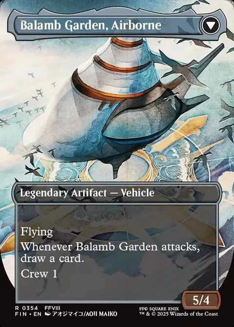 Balamb Garden, SeeD Academy // Balamb Garden, Airborne – Rückseite