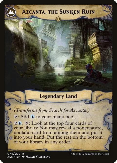 Search for Azcanta / Azcanta, the Sunken Ruin – Rückseite