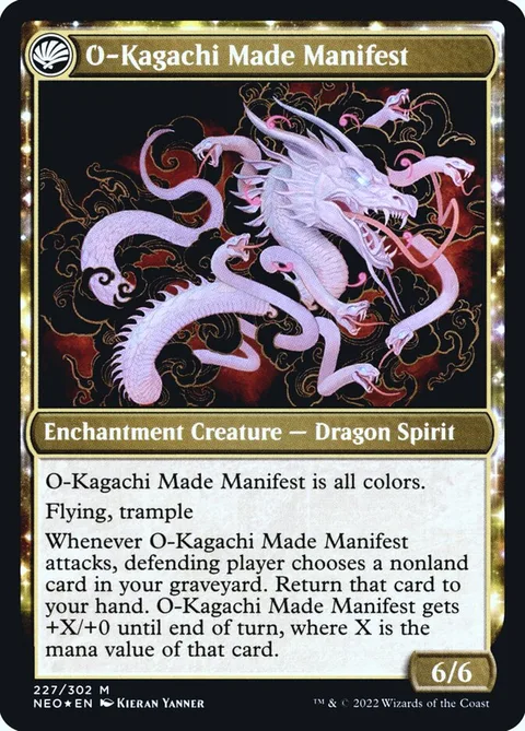The Kami War // O-Kagachi Made Manifest – Rückseite