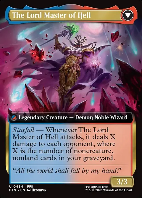 The Emperor of Palamecia // The Lord Master of Hell – Rückseite