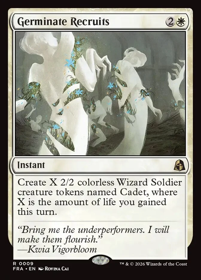Germinate Recruits