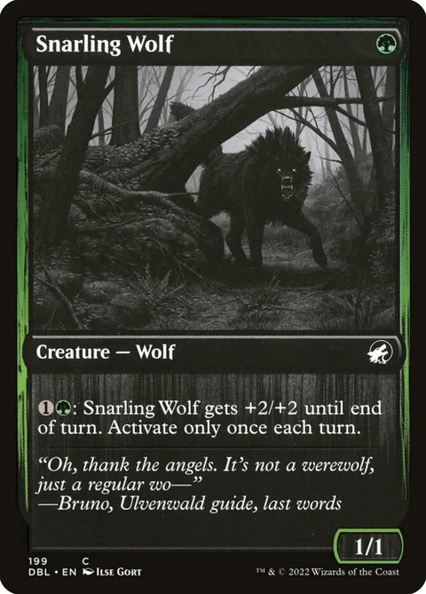 Snarling Wolf