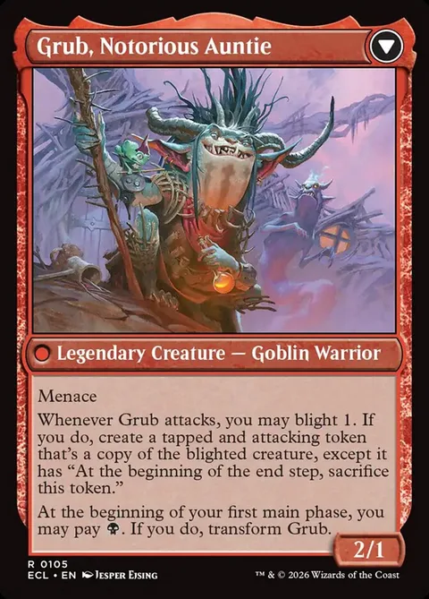 Grub, Storied Matriarch // Grub, Notorious Auntie – Rückseite