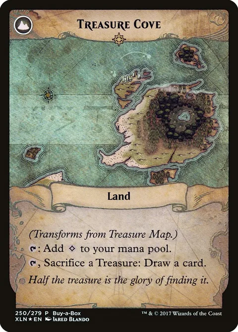 Treasure Map / Treasure Cove – Rückseite