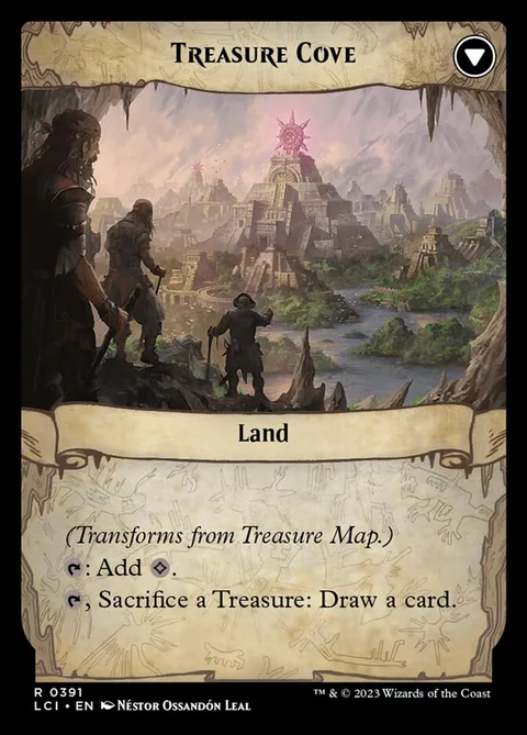 Treasure Map / Treasure Cove – Achterkant