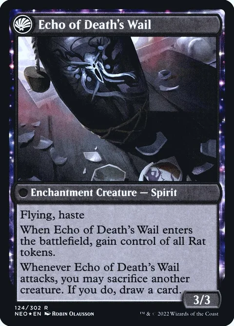 Tribute to Horobi // Echo of Death's Wail – Rückseite
