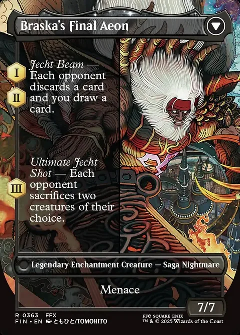 Jecht, Reluctant Guardian // Braska's Final Aeon – Rückseite