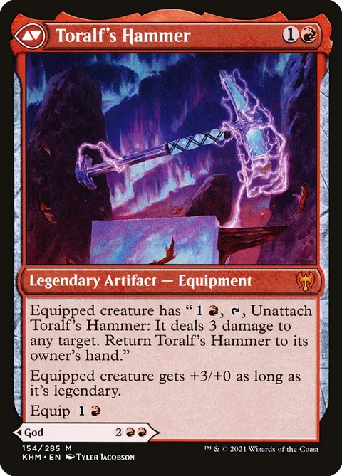 Toralf, God of Fury // Toralf's Hammer – Rückseite