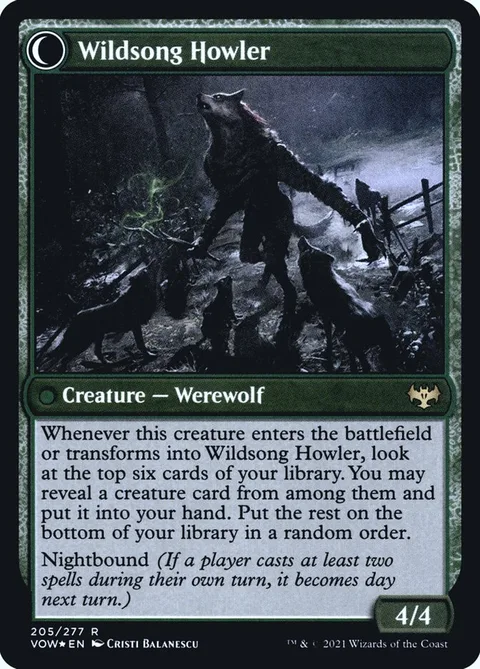 Howlpack Piper // Wildsong Howler – Rückseite