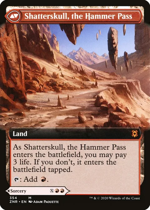 Shatterskull Smashing // Shatterskull, the Hammer Pass – Rückseite