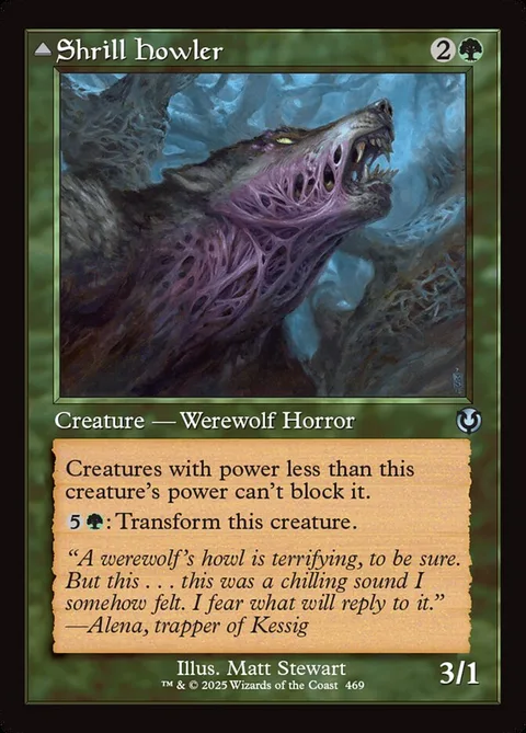 Shrill Howler / Howling Chorus – Voorkant