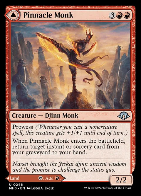 Pinnacle Monk // Mystic Peak – Vorderseite