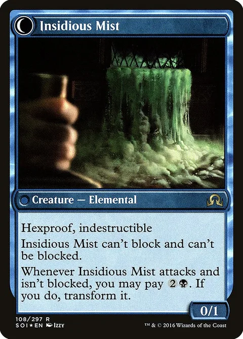 Elusive Tormentor / Insidious Mist – 裏面