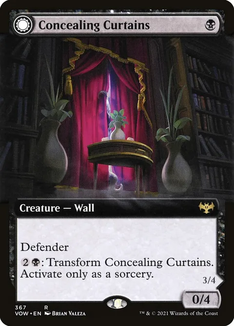 Concealing Curtains // Revealing Eye – Vorderseite