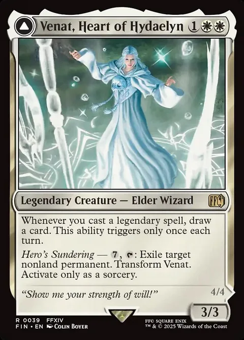 Venat, Heart of Hydaelyn // Hydaelyn, the Mothercrystal