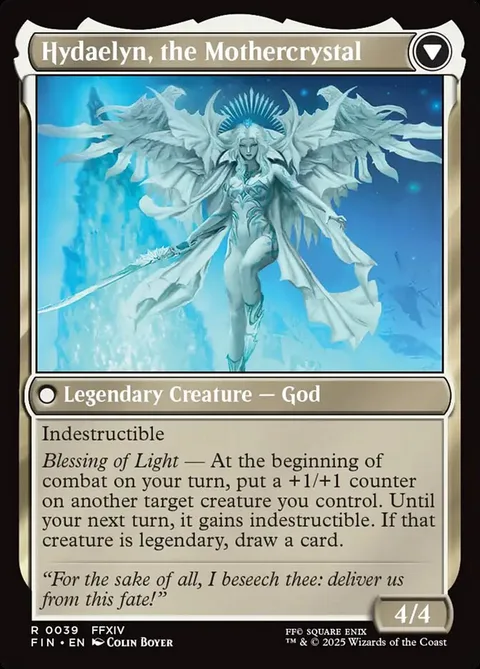 Venat, Heart of Hydaelyn // Hydaelyn, the Mothercrystal – Rückseite