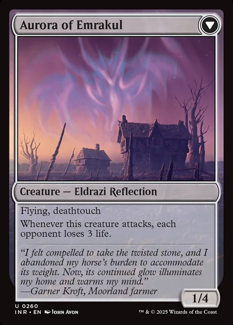 Cryptolith Fragment / Aurora of Emrakul – Rückseite