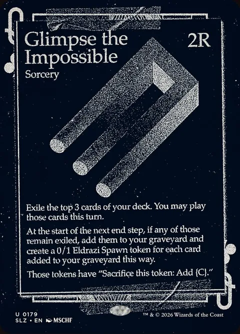 Glimpse the Impossible