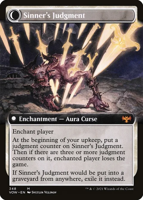 Faithbound Judge // Sinner's Judgment – Rückseite