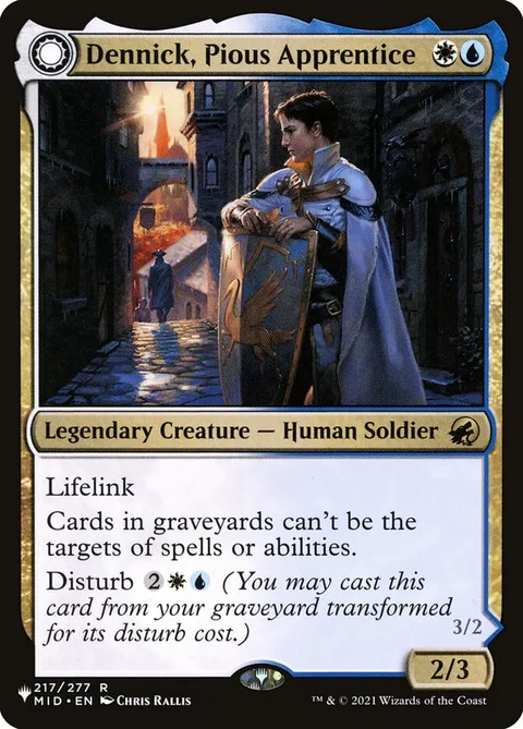 Dennick, Pious Apprentice // Dennick, Pious Apparition – Vorderseite