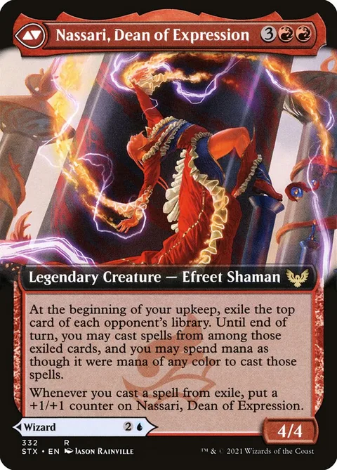 Uvilda, Dean of Perfection // Nassari, Dean of Expression – Rückseite