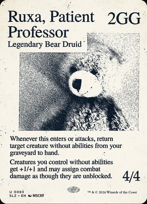 Ruxa, Patient Professor