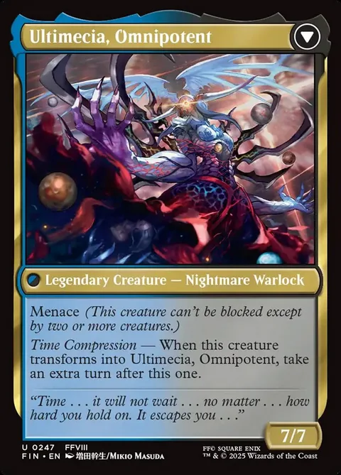 Ultimecia, Time Sorceress // Ultimecia, Omnipotent – Rückseite